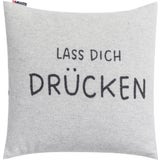 SILVRETTA Cushion Cover "Lass dich drücken"
