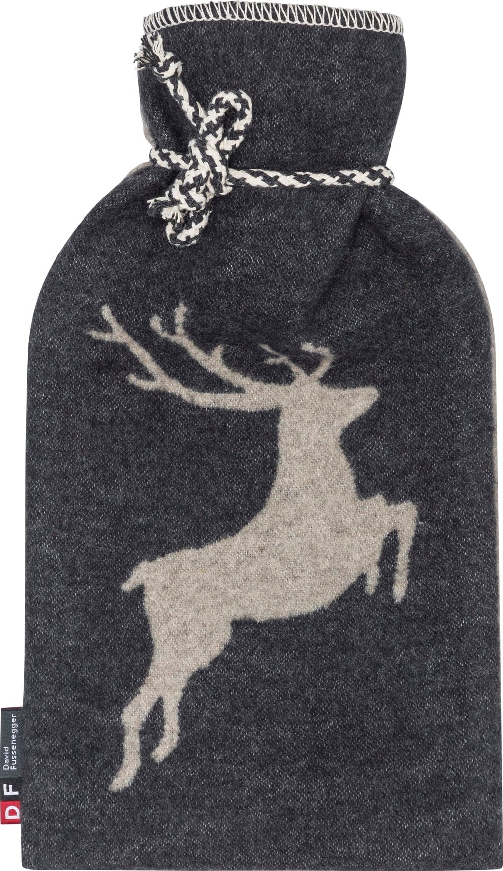 David Fussenegger SILVRETTA Bouillotte Cerf avec Cordon - 1 pcs