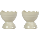 sagaform Ellen Egg Cup, Set of 2 - Off white