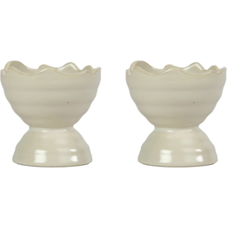 sagaform Ellen Egg Cup, Set of 2 - Off white