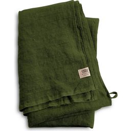 Lovely Linen Hammam Towel / Sauna Towel - Jeep Green