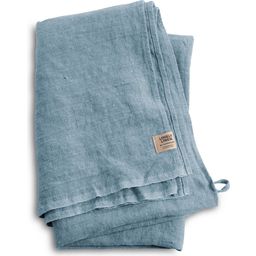 Lovely Linen Hammam Towel / Sauna Towel - Dusty Blue