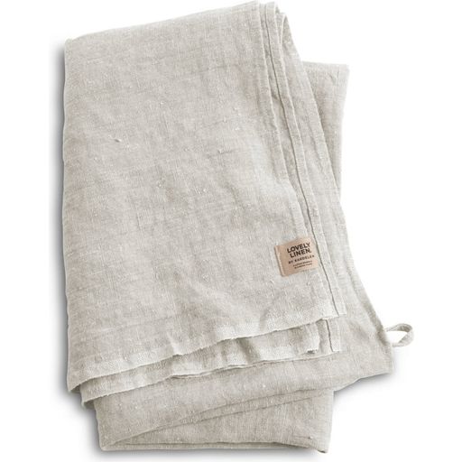 Lovely Linen Hammam Towel / Sauna Towel - Light Grey