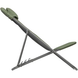 MAXI TRANSAT+ Folding Deck Chair with Pillow - Olive