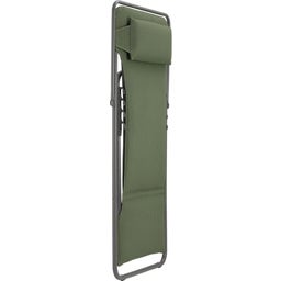 MAXI TRANSAT+ Folding Deck Chair with Pillow - Olive