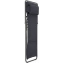 MAXI TRANSAT+ Folding Deck Chair with Pillow - Dark Grey