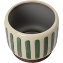 Vaso da Interni - Collector - Verde a Strisce - Ø 13 cm