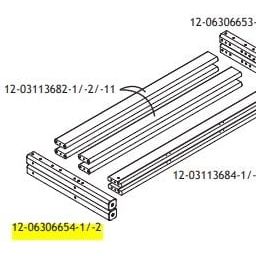 Spare Part: Classic Posts 12-06306654-1 / -2 / -11 for Single Bed