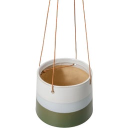 Burgon & Ball Vaso Sospeso - Collector - Blu/Verde - Ø 12,5 x 12 cm