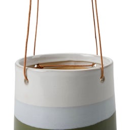 Burgon & Ball Vaso Sospeso - Collector - Blu/Verde - Ø 12,5 x 12 cm