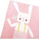 David Fussenegger Baby Blanket JEWEL - 'Bunny' - Rouge