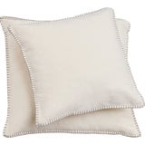 Sylt - Funda de Cojín con Punto Decorativo, 40x40 cm