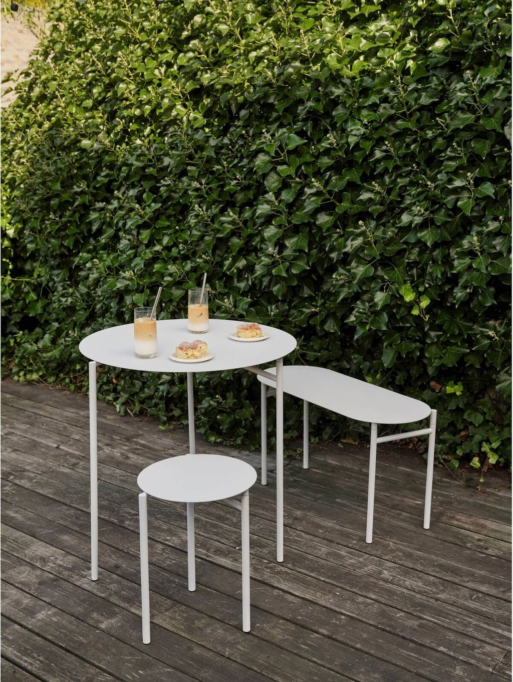 Zone Denmark Tisch Disc - Soft grey