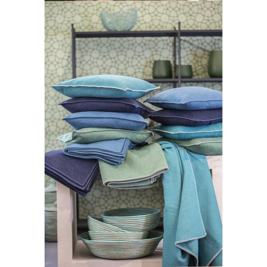 David Fussenegger Decke SYLT uni mit Zierstich Interismo