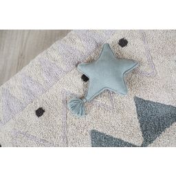 Lorena Canals Knitted Pillow - Twinkle Star - Indus Blue