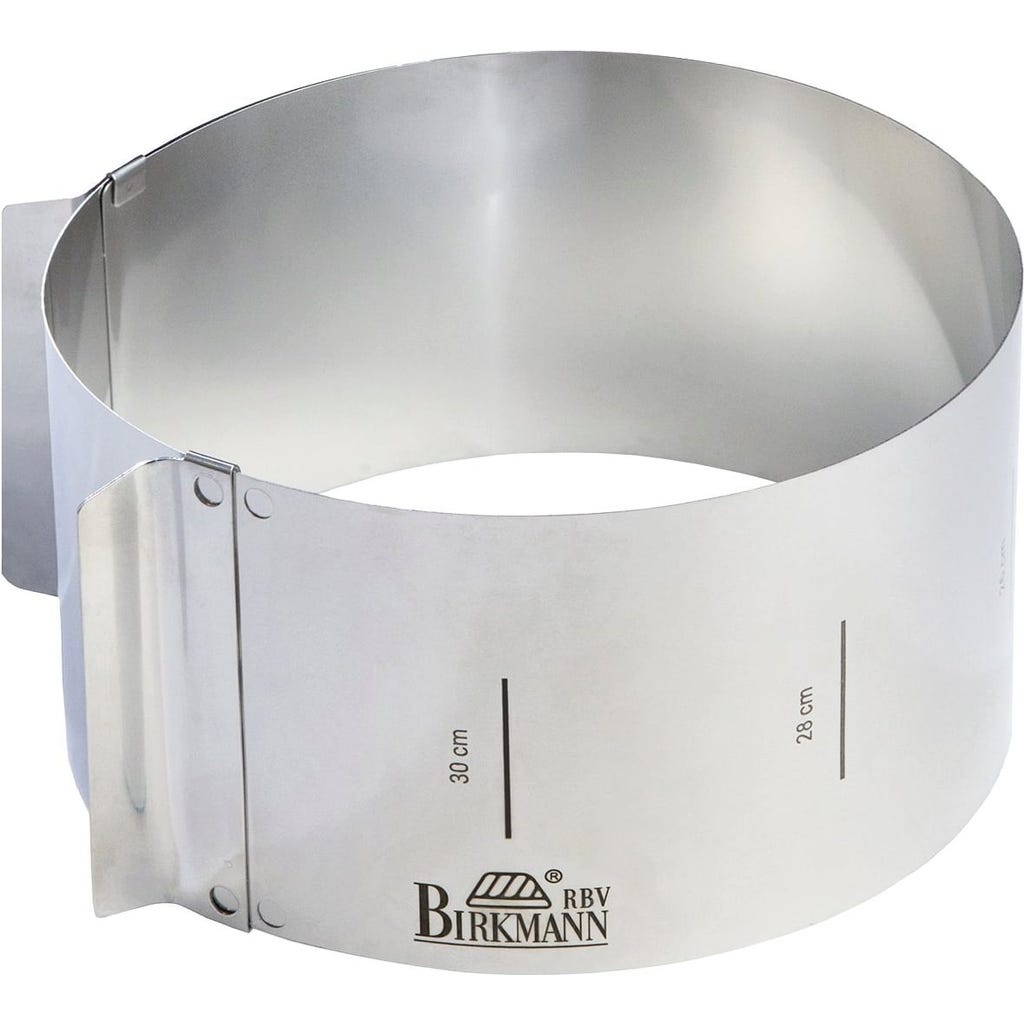 RBV Birkmann Basic Baking - Stampo Per Torte Antiaderente, 25 Cm, Con Ricettario Incluso