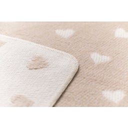 David Fussenegger CARLA - Kids Plaid Harten - Ongebleekt wit