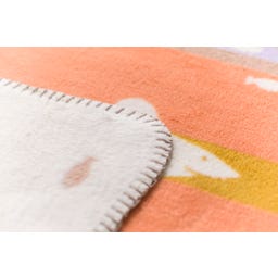 David Fussenegger Kocyk dziecięcy MILA rybka - surowa biel