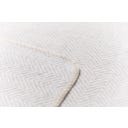 David Fussenegger SILVRETTA Plaid en Flanelle Chevrons - blanc brut