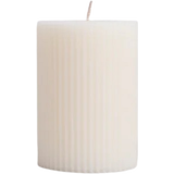 Candela Cilindrica con Scanalature - Piccola