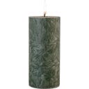 Eulenschnitt Olive Pillar Candle, large - Green