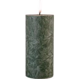 Eulenschnitt Olive Pillar Candle, large - Green