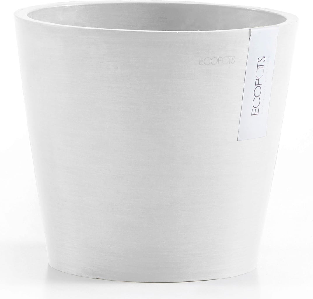 Ecopots Amsterdam - White - Ø 20 cm