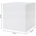 Svetilka Indoor & Outdoor / All Seasons - Shining Cube - Višina 33 cm