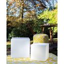 Outdoor / All Seasons Light - Shining Cube / Solar - Height 33 cm