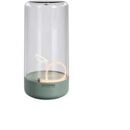 Sompex PULSE brezžična namizna svetilka - olivno zelena