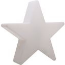 8 seasons design Motivljus Shining Star, 40 cm (LED) - Vit