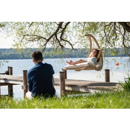 Amazonas Schwebeliege Swing Lounger Creme - 1 Stk