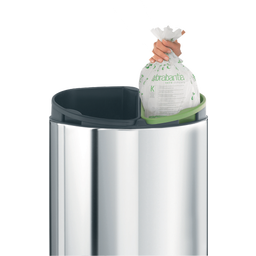 Brabantia PerfectFit - Sacchetti Biodegradabili - 10-12 L (C) - 10 pz. per rotolo