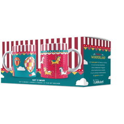 Bialetti Becher Set 2tlg Wonderland - 1 Set