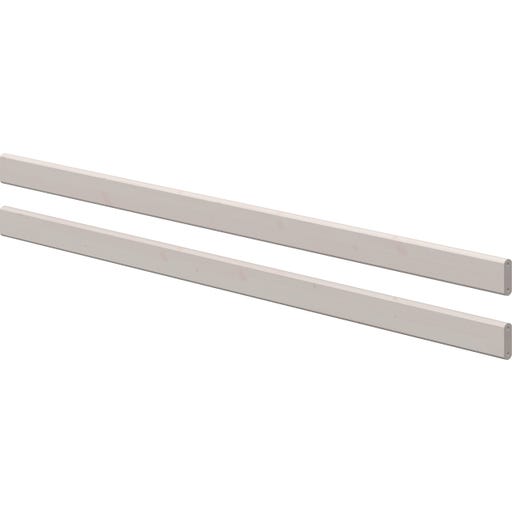 CLASSIC Hintere Absturzsicherung für Classic Bett, 200 cm - Grau lasiert
