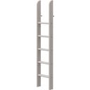 CLASSIC Échelle Droite pour Lit Mezzanine 184 cm - Gris lasuré