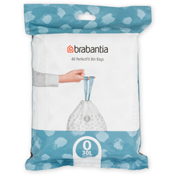 Bolsas de Basura para PerfectFit Bo Touch Bin - Paquete Expendedor - 30L (O) - 40 uds.