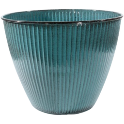 CLASSICO Modern Living Pflanztopf Steel-Pot Vintage grau-blau - Ø 26 cm