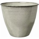 CLASSICO Modern Living Vaso Steel-Pot - Tati, White-Grey