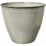 Steel-Pot 'Tati' cvetlični lonec, belo-siv