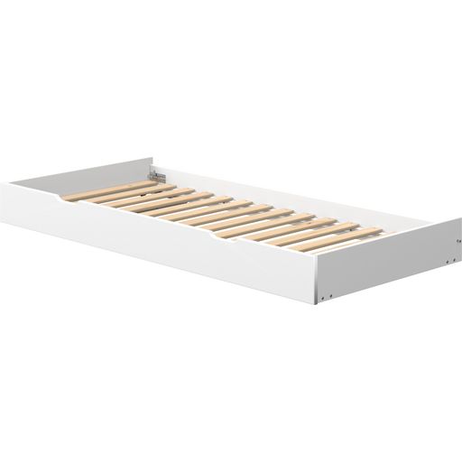 WHITE/NOR Pull-Out Bed for WHITE & NOR Single Beds - 200 cm with recessed grips