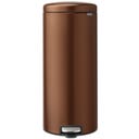 Cubo de Pedal Newicon, 30 Litros, con Cubo de Plástico - Warm Bronze