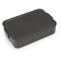 Brabantia Make & Take Lunchbox, Groß, Kunststoff - Dark Grey