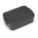 Brabantia Make & Take Lunch Box, Medium, Plastic - Dark Grey