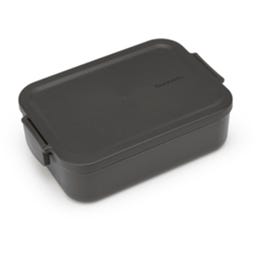 Brabantia Make & Take Lunch Box, Medium, Plastic - Dark Grey
