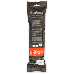 PerfectFit Bin Liners for the Bo Touch Bin - Roll Pack - 12L (X) - 20 Pieces