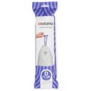 Brabantia Rollo de Bolsas de Basura PerfectFit - 15L (D) - 20 Unidades
