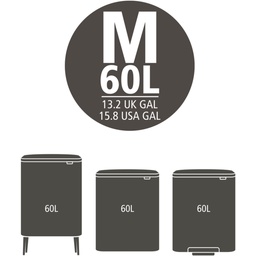 Brabantia PerfectFit Müllbeutel - Rollenverpackung - 60L (M) - 10 Stück