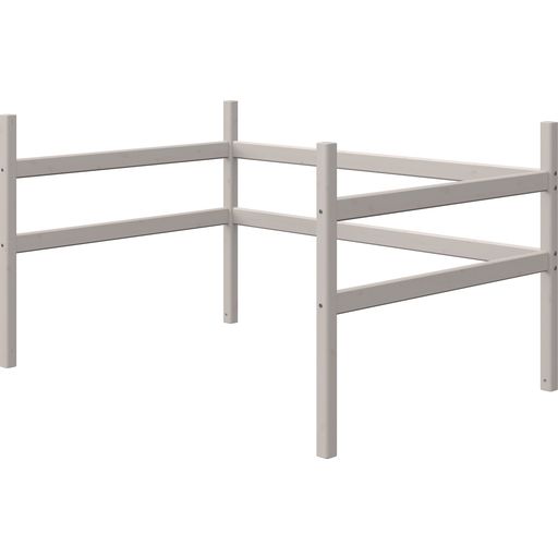 CLASSIC Posts for CLASSIC High Bed  200 x 140 cm - Grey glazed