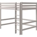 CLASSIC Posts for CLASSIC High Bed 190 x 140 cm - Grey glazed